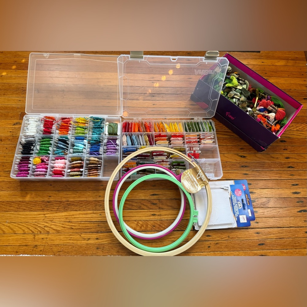 Embroidery Floss Lot